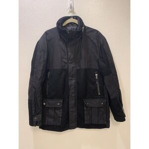 Elie Tahari Men's Black Coat Size Large